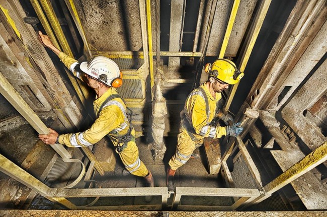 Yerin 600 metre altından objektife yansıyanlar 16