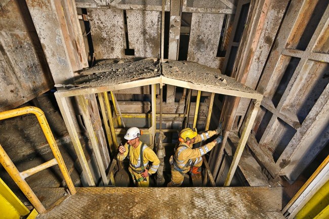 Yerin 600 metre altından objektife yansıyanlar 17