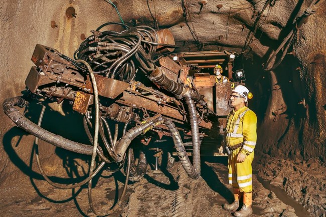 Yerin 600 metre altından objektife yansıyanlar 22