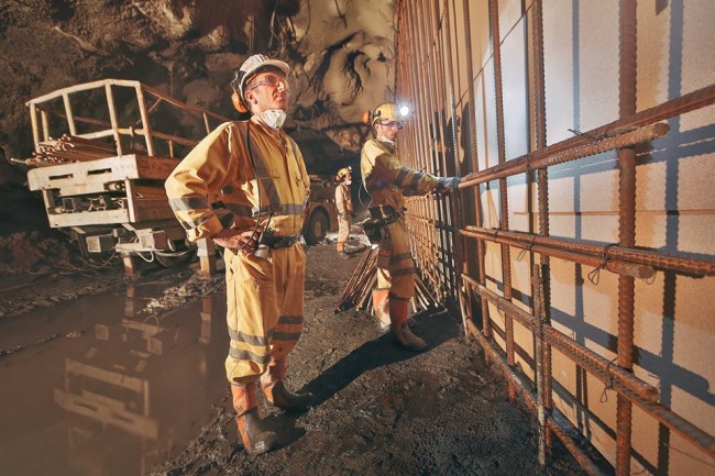 Yerin 600 metre altından objektife yansıyanlar 24