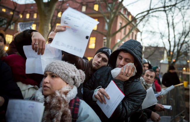 Almanya'ya sığınan mültecilerin hali 4