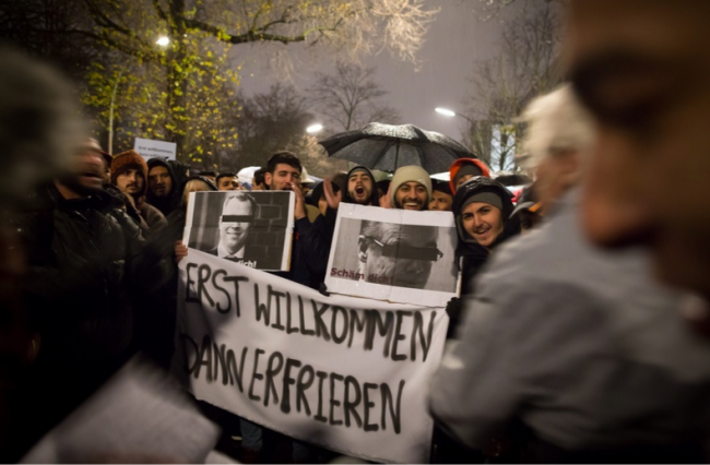 Almanya'ya sığınan mültecilerin hali 7