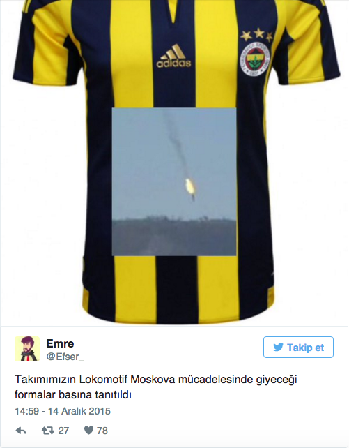 İşte Fenerbahçe'nin Moskova deplasman forması 10