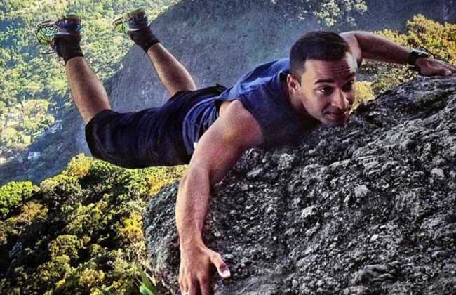 Ölüme inat binlerce metre yükseklikte spor yapıyor 3