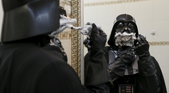 Darth Vader'ı hiç böyle görmediniz 3