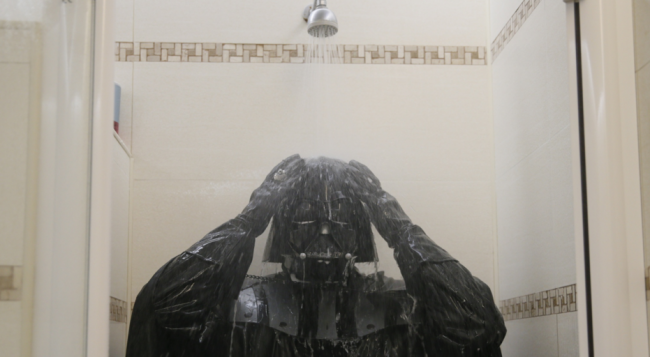 Darth Vader'ı hiç böyle görmediniz 4