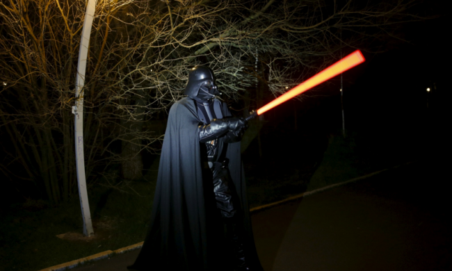 Darth Vader'ı hiç böyle görmediniz 17