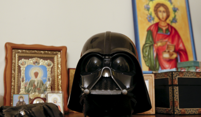 Darth Vader'ı hiç böyle görmediniz 18