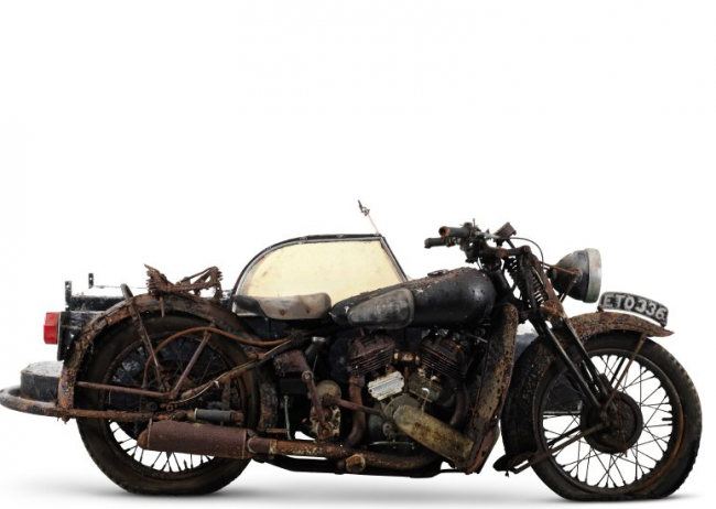 Motosiklet dünyasının efsanesi Brough 10