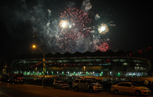 Timsah Arena böyle açıldı 19