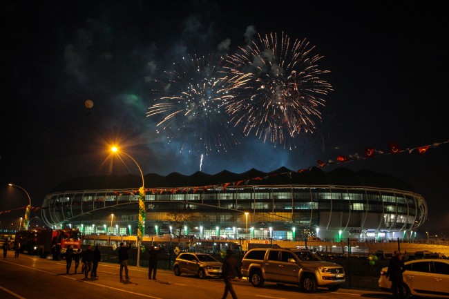 Timsah Arena böyle açıldı 18