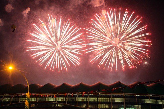 Timsah Arena böyle açıldı 17