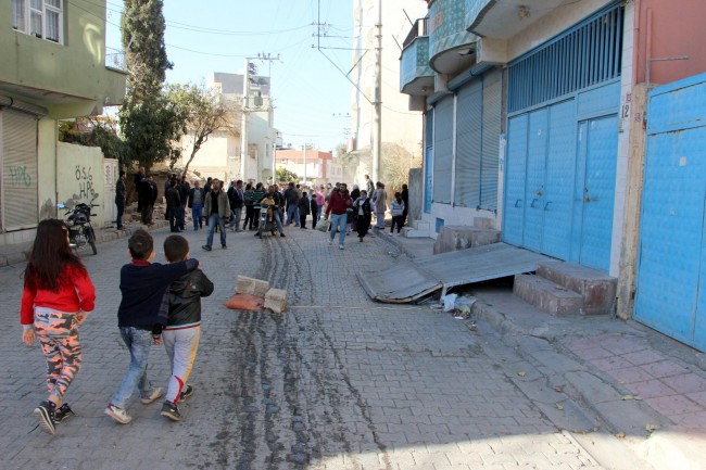 Sokağa çıkma yasağının ardından Nusaybin 11