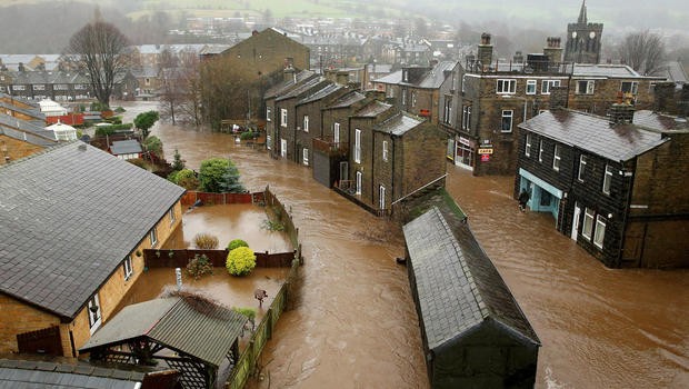 Britanya Noel'de sele teslim oldu 9