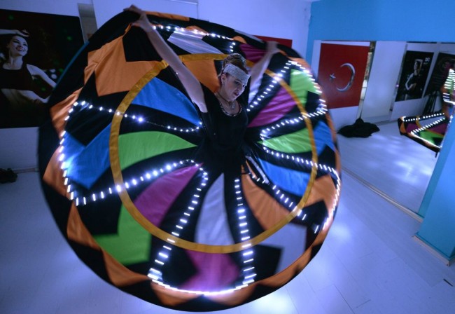 Türkiye'nin tek kadın tennure dansçısı Elif Şimşek 11