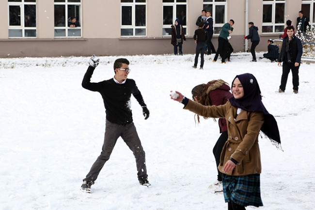 Türkiye beyaza büründü 5