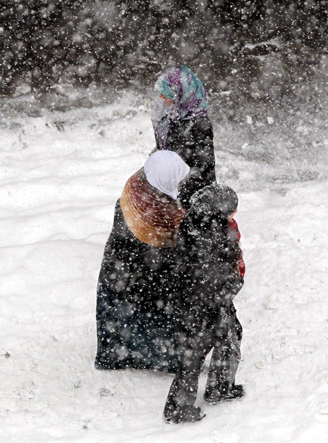 Türkiye beyaza büründü 11