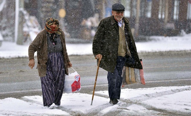 Türkiye beyaza büründü 13