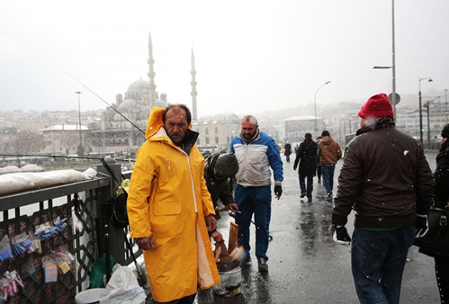 İstanbul'dan kar manzaraları 3