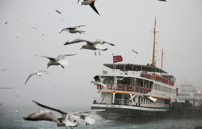 İstanbul'dan kar manzaraları 5