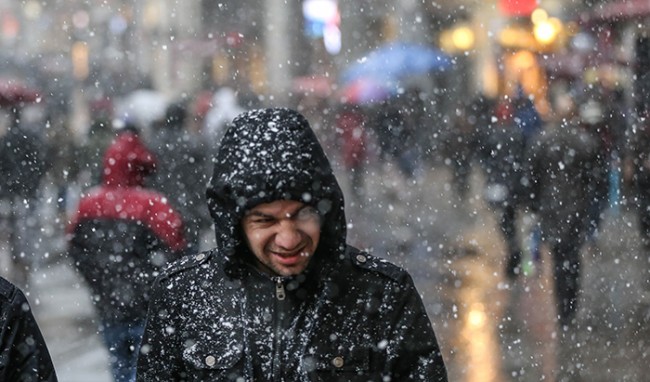 İstanbul'dan kar manzaraları 7