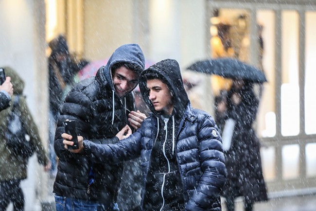 İstanbul'dan kar manzaraları 8