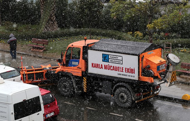 İstanbul'dan kar manzaraları 15