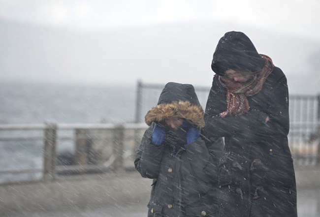 İstanbul'dan kar manzaraları 17