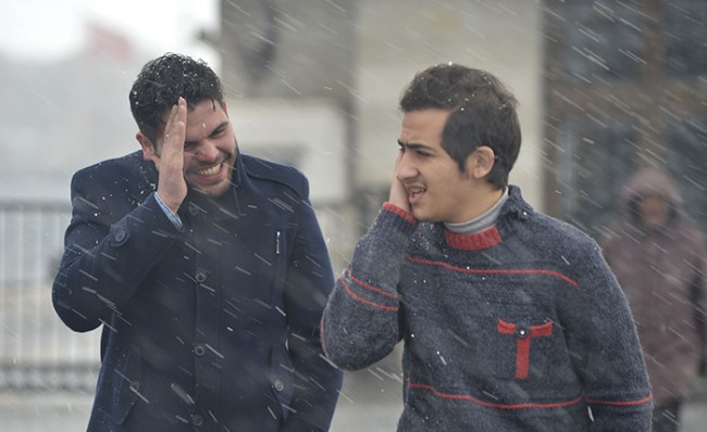 İstanbul'dan kar manzaraları 18