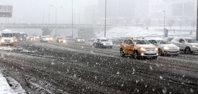 İstanbul'dan kar manzaraları 3