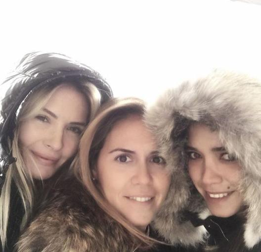 Instagram'da ünlülerin kar fotoğrafları 13