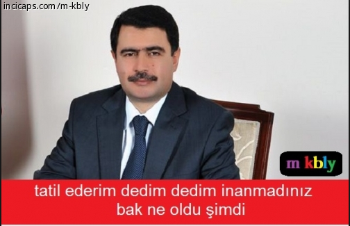 Güldüren İstanbul Valisi caps'leri 7