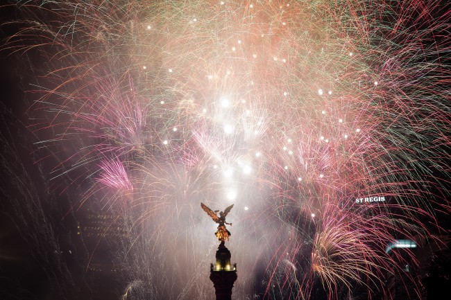 Dünya yeni yıla böyle girdi 11