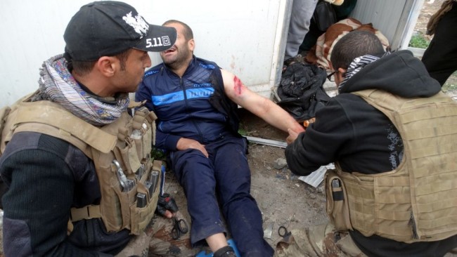 IŞİD'in canlı kalkanları böyle kurtarıldı 1