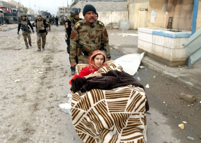 IŞİD'in canlı kalkanları böyle kurtarıldı 4