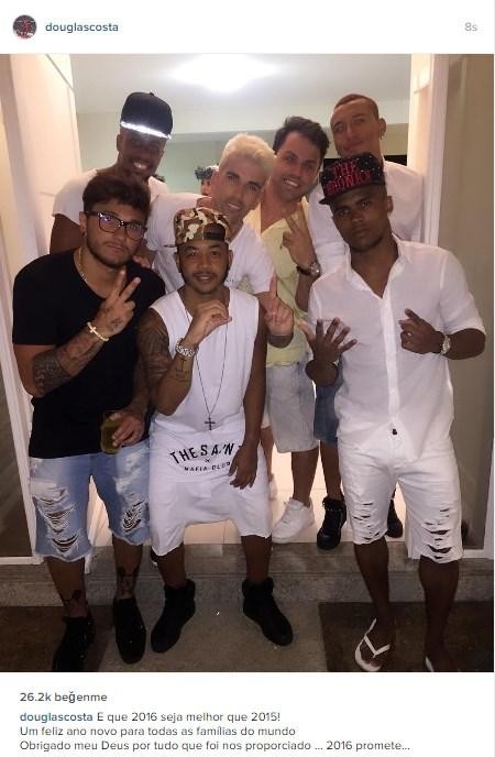 Futbolcular yeni yıla böyle girdi 2