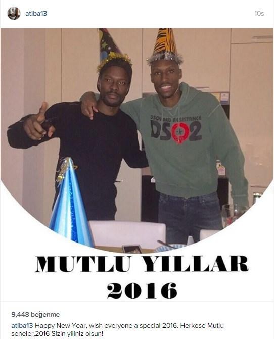 Futbolcular yeni yıla böyle girdi 15