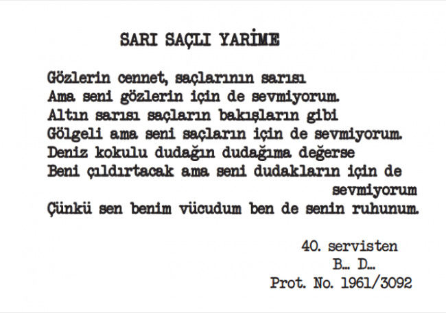 Akıl hastanesinden 'deli' şiirler 5