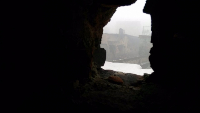 Sur'u harabeye çevirip kaçtılar 1