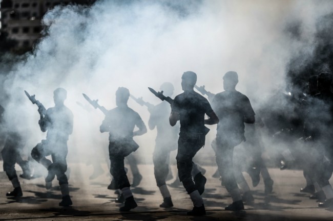 Gazze'de mezuniyet töreni 1