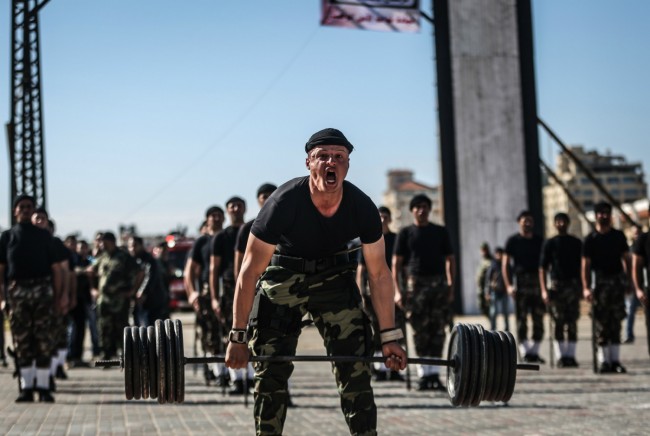 Gazze'de mezuniyet töreni 6