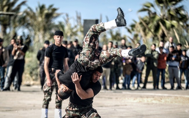 Gazze'de mezuniyet töreni 8