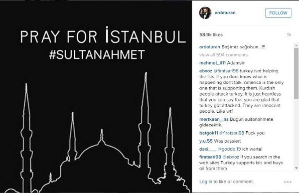 Futbol dünyası terörü lanetledi 5