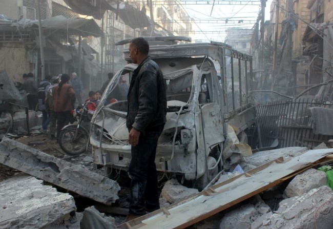 Rus uçakları anaokulunu bombaladı 6