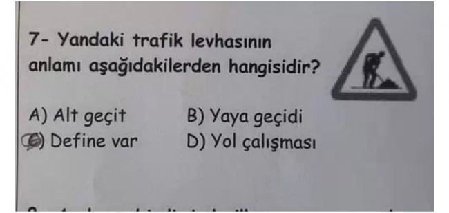 En komik sınav kağıtları 12