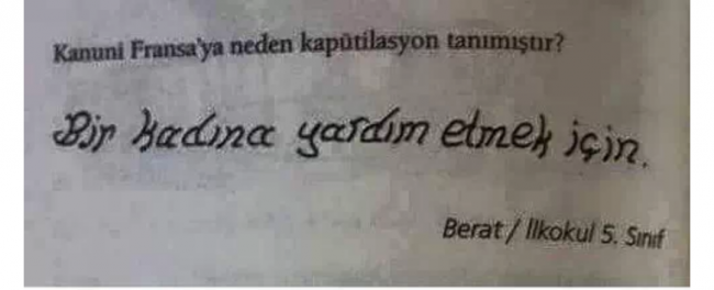 En komik sınav kağıtları 25