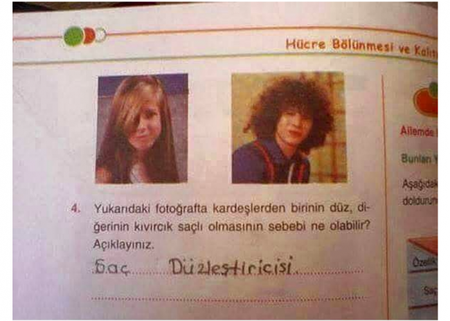 En komik sınav kağıtları 27