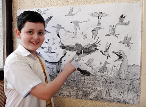 13 yaşındaki karakalem dehası 4