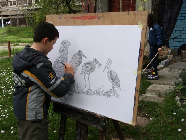 13 yaşındaki karakalem dehası 14