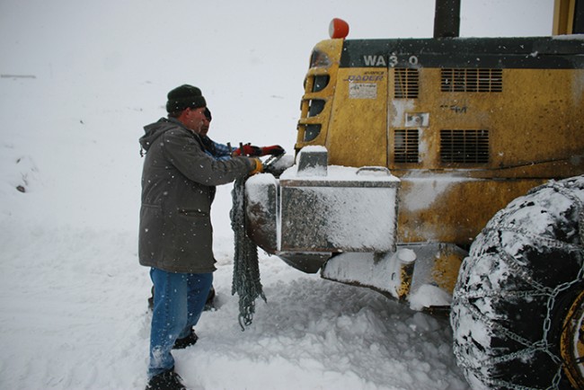 Kepçe deviren kar 5